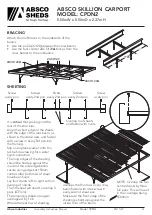 Preview for 13 page of Absco Industries SKILLION CPSN2 Assembly & Instruction Manual