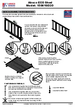 Preview for 7 page of ABSCO SHEDS 15081SECO Assembly Instructions Manual