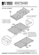 Preview for 11 page of ABSCO SHEDS 1508WBCK Manual