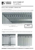 Preview for 6 page of ABSCO SHEDS 15141RK Assembly & Instruction Manual