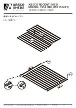 Предварительный просмотр 8 страницы ABSCO SHEDS 15141RK Manual
