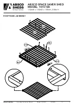 Preview for 11 page of ABSCO SHEDS 15151SK Assembly Manual