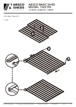 Preview for 10 page of ABSCO SHEDS 15231FK Assembly & Instruction Manual