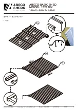 Preview for 11 page of ABSCO SHEDS 15231FK Assembly & Instruction Manual