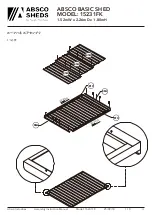 Preview for 13 page of ABSCO SHEDS 15231FK Assembly & Instruction Manual