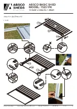 Preview for 14 page of ABSCO SHEDS 15231FK Assembly & Instruction Manual