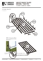 Preview for 15 page of ABSCO SHEDS 15231FK Assembly & Instruction Manual