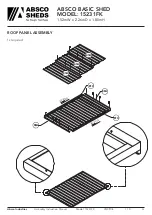 Preview for 13 page of ABSCO SHEDS 15231FK Assembly Manual