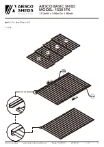 Preview for 12 page of ABSCO SHEDS 15301FK Manual