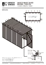 Preview for 18 page of ABSCO SHEDS 15301FK Manual