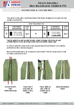 Preview for 3 page of ABSCO SHEDS 23083XK-PTX Assembly & Instruction Manual