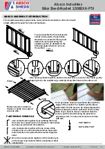 Preview for 9 page of ABSCO SHEDS 23083XK-PTX Assembly & Instruction Manual