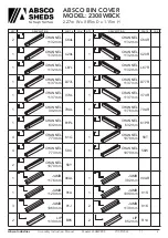 Предварительный просмотр 4 страницы ABSCO SHEDS 2308WBCK Manual