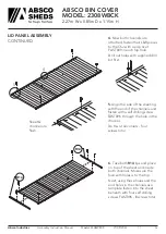 Preview for 12 page of ABSCO SHEDS 2308WBCK Manual