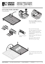 Preview for 15 page of ABSCO SHEDS 2308WBCK Manual