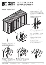 Предварительный просмотр 27 страницы ABSCO SHEDS 2308WBCK Manual