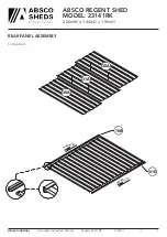 Preview for 11 page of ABSCO SHEDS 23141RK Manual