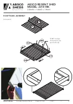 Предварительный просмотр 12 страницы ABSCO SHEDS 23141RK Manual