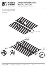Preview for 13 page of ABSCO SHEDS 23141RK Manual