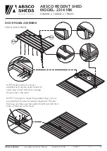 Preview for 16 page of ABSCO SHEDS 23141RK Manual