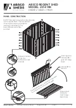 Preview for 17 page of ABSCO SHEDS 23141RK Manual