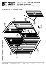 Предварительный просмотр 10 страницы ABSCO SHEDS 23151SK Manual