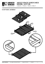 Preview for 13 page of ABSCO SHEDS 23151SK Manual