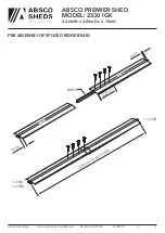 Предварительный просмотр 10 страницы ABSCO SHEDS 23301GK Assembly & Instruction Manual