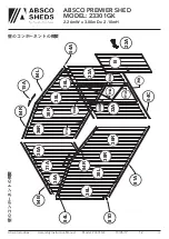 Preview for 12 page of ABSCO SHEDS 23301GK Assembly & Instruction Manual