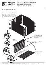 Preview for 19 page of ABSCO SHEDS 23301GK Assembly & Instruction Manual