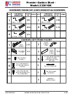 Preview for 5 page of ABSCO SHEDS 23301GK Assembly Instructions Manual