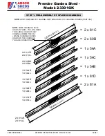 Preview for 7 page of ABSCO SHEDS 23301GK Assembly Instructions Manual