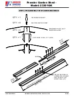 Предварительный просмотр 9 страницы ABSCO SHEDS 23301GK Assembly Instructions Manual