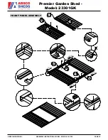 Предварительный просмотр 16 страницы ABSCO SHEDS 23301GK Assembly Instructions Manual