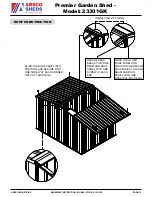 Preview for 19 page of ABSCO SHEDS 23301GK Assembly Instructions Manual