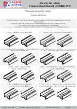 Предварительный просмотр 5 страницы ABSCO SHEDS 30081LK-PTX Instruction Manual