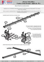 Preview for 10 page of ABSCO SHEDS 30081LK-PTX Instruction Manual