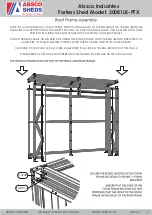 Preview for 15 page of ABSCO SHEDS 30081LK-PTX Instruction Manual