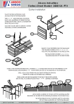 Preview for 19 page of ABSCO SHEDS 30081LK-PTX Instruction Manual