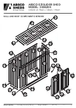 Preview for 8 page of ABSCO SHEDS 30082EK Instruction Manual