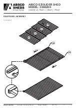 Preview for 9 page of ABSCO SHEDS 30082EK Instruction Manual