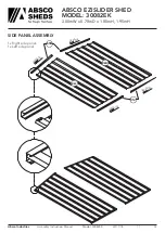 Preview for 10 page of ABSCO SHEDS 30082EK Instruction Manual