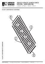 Preview for 9 page of ABSCO SHEDS 30082SECOK Manual