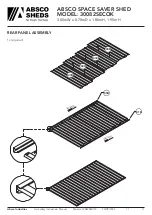 Preview for 11 page of ABSCO SHEDS 30082SECOK Manual