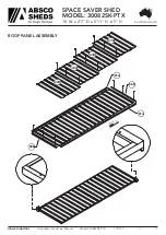 Preview for 11 page of ABSCO SHEDS 30082SK-PTX Assembly & Instruction Manual