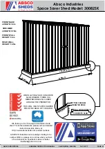 Preview for 1 page of ABSCO SHEDS 30082SK Assembly Instructions Manual