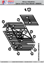 Preview for 9 page of ABSCO SHEDS 30082SK Assembly Instructions Manual