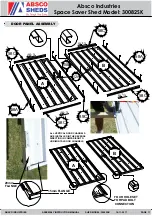 Предварительный просмотр 11 страницы ABSCO SHEDS 30082SK Assembly Instructions Manual