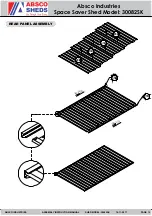 Preview for 12 page of ABSCO SHEDS 30082SK Assembly Instructions Manual