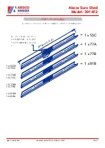 Preview for 7 page of ABSCO SHEDS 3014F2 Assembly Instruction Manual